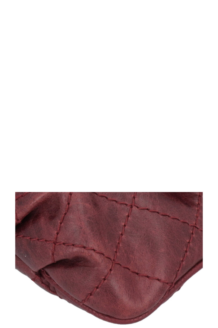 CHANEL Mini Bubble Bag Leather Bordeaux