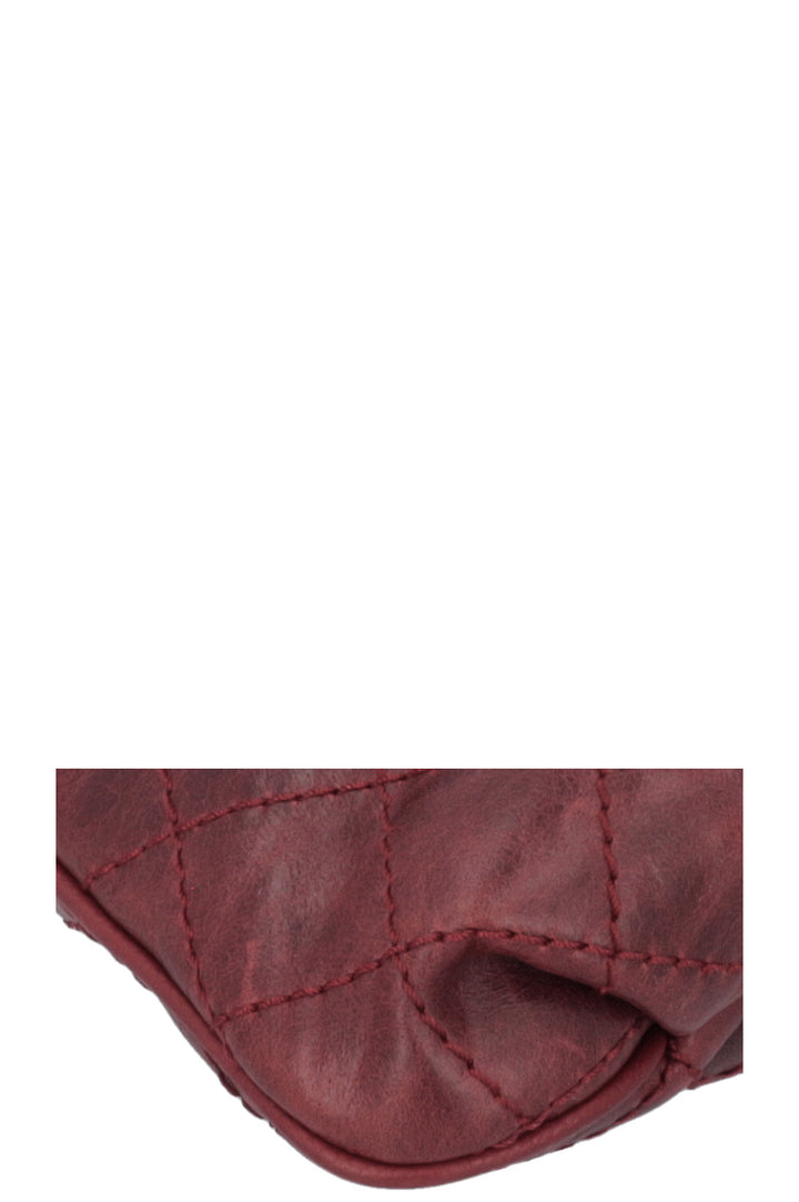 CHANEL Mini Bubble Bag Leather Bordeaux