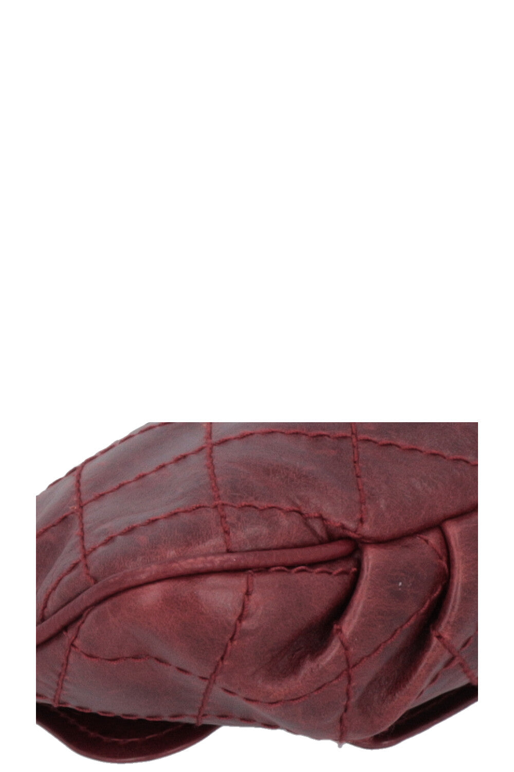 CHANEL Mini Bubble Bag Leather Bordeaux