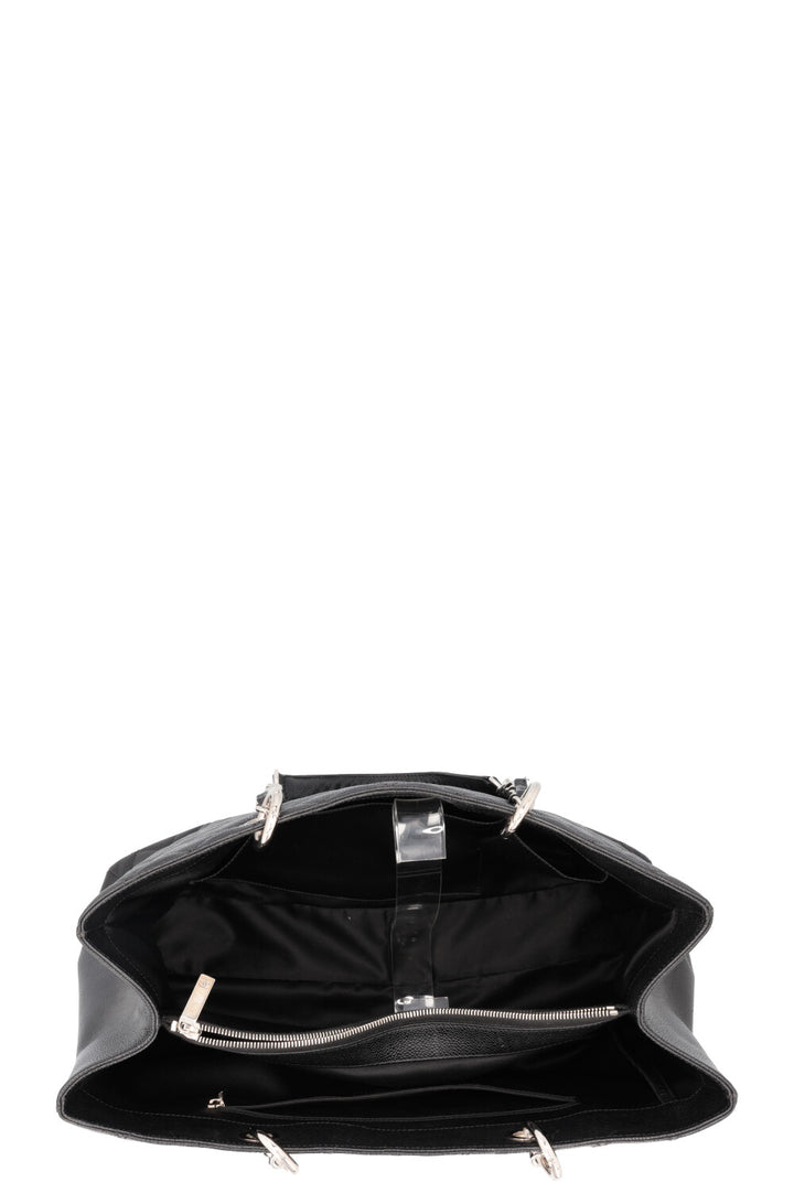 CHANEL GST XL Tote Bag Caviar Black