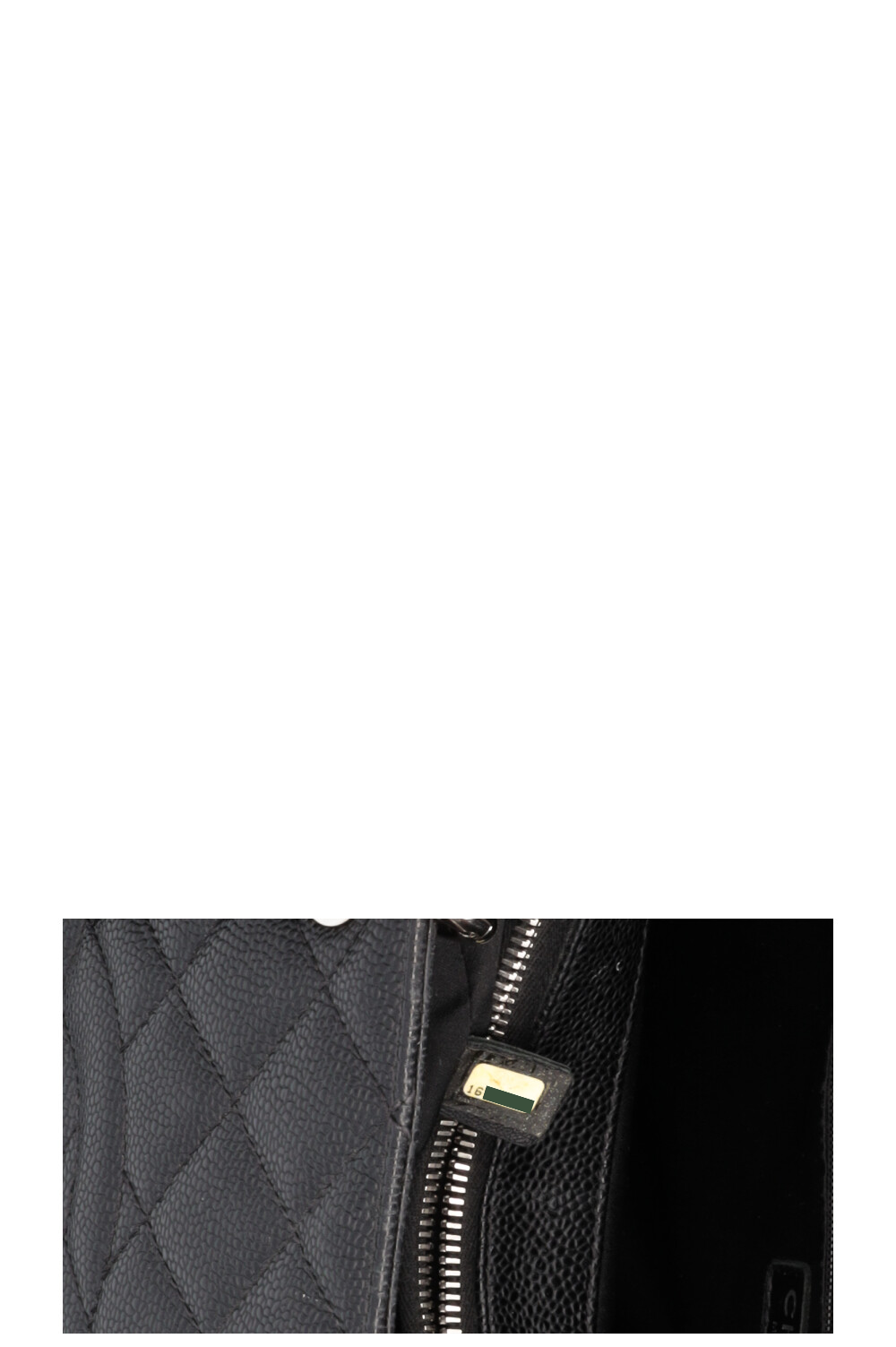 CHANEL GST XL Tote Bag Caviar Black