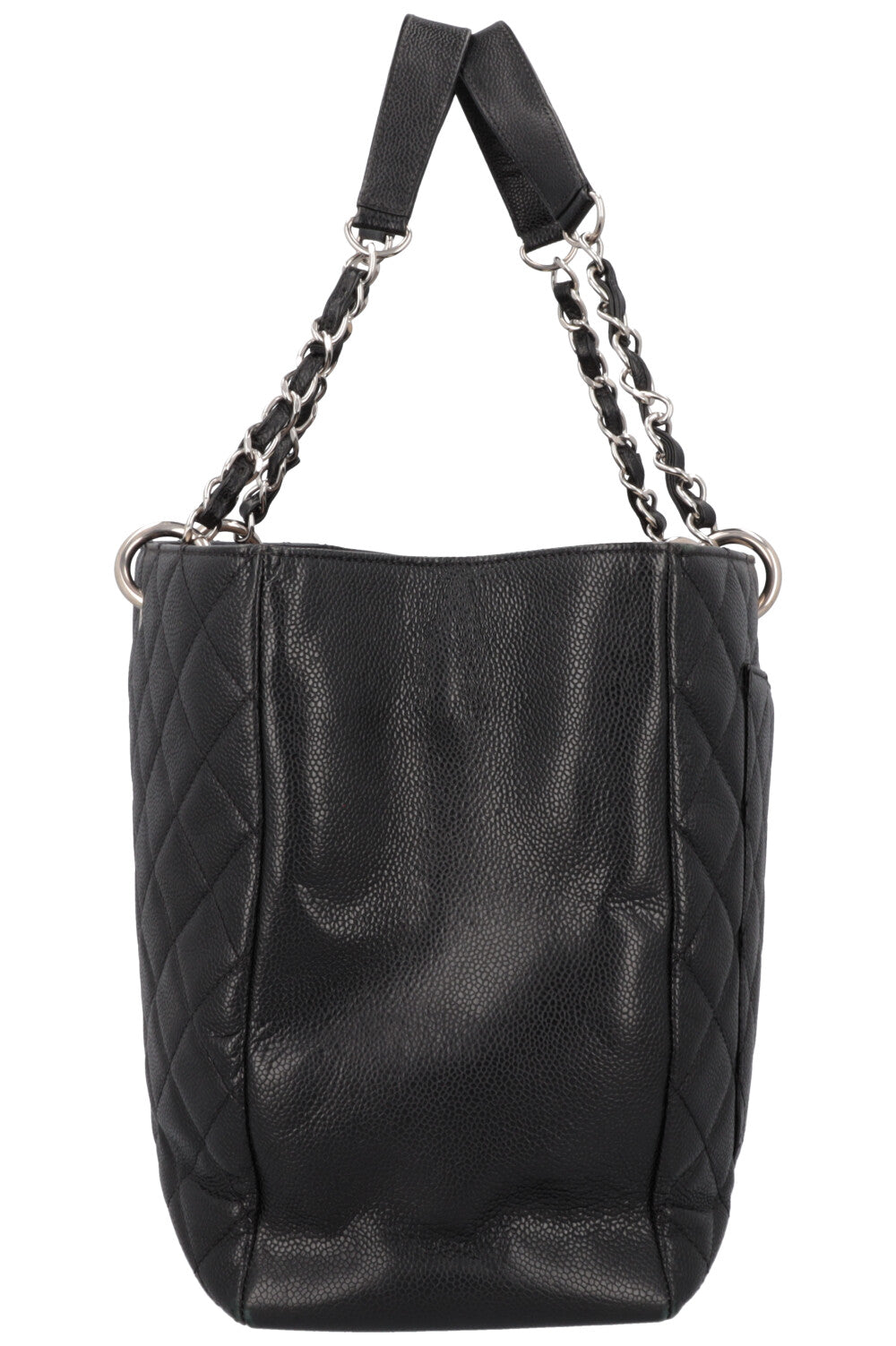CHANEL GST XL Tote Bag Caviar Black