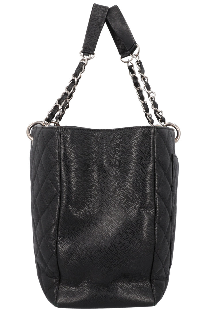 CHANEL GST XL Tote Bag Caviar Black