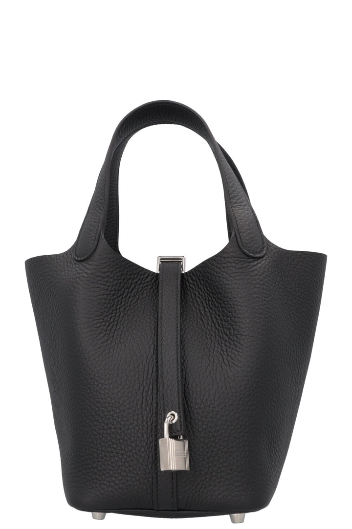 HERMÈS Picotin Lock 18 Clemence Noir