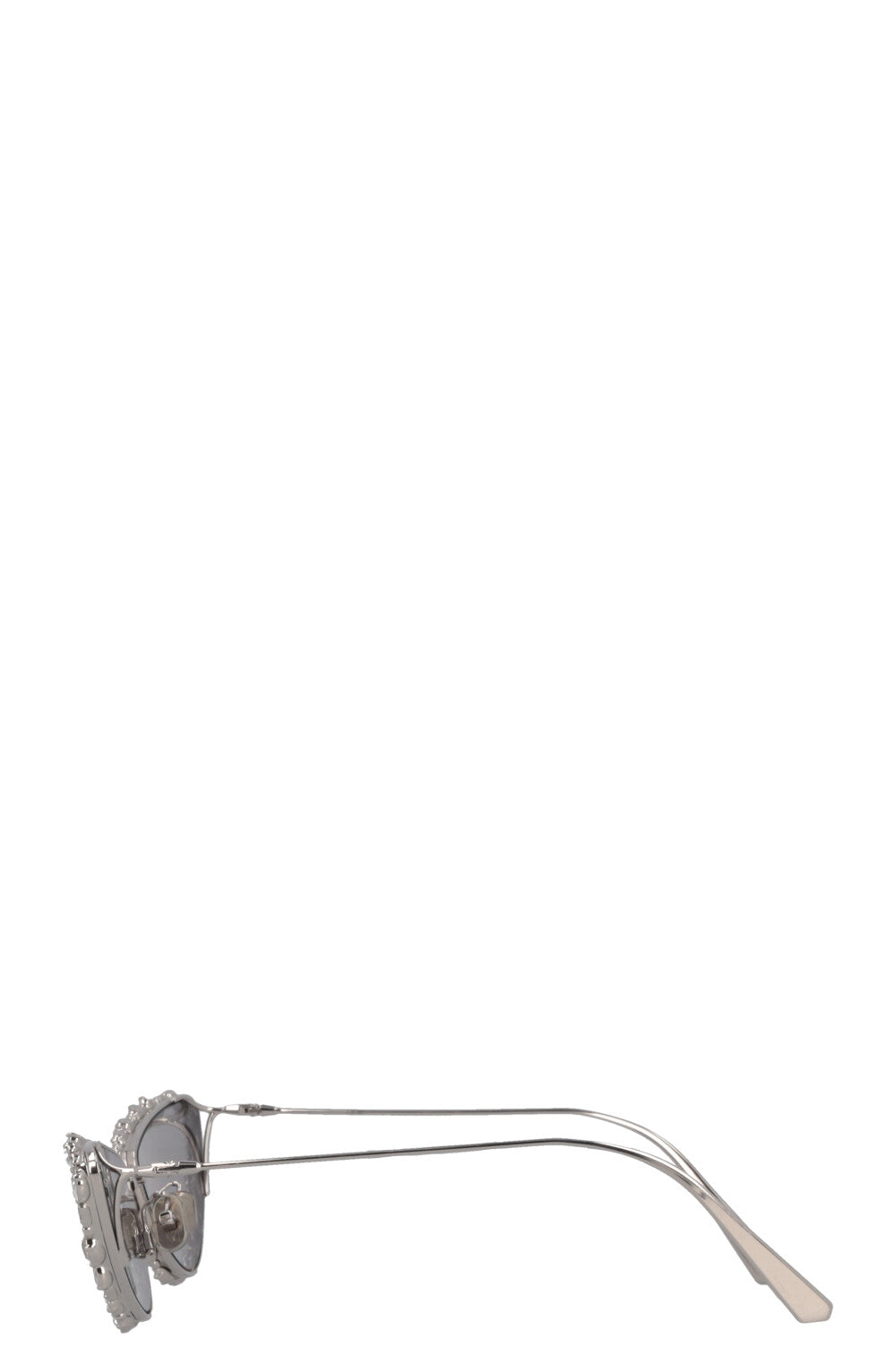 CHRISTIAN DIOR MissDiorB1U Crystal Sunglasses Silver