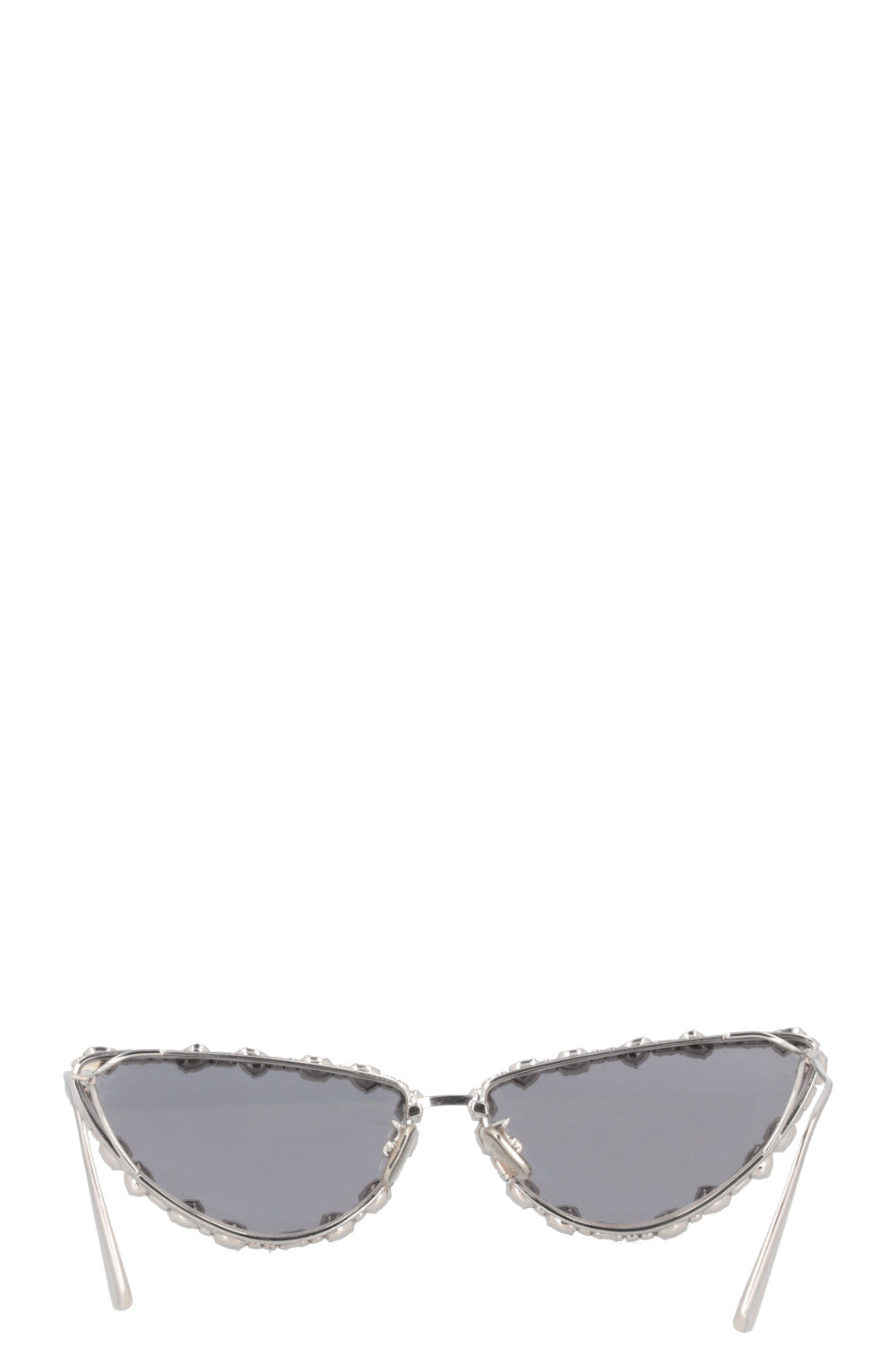 CHRISTIAN DIOR MissDiorB1U Crystal Sunglasses Silver
