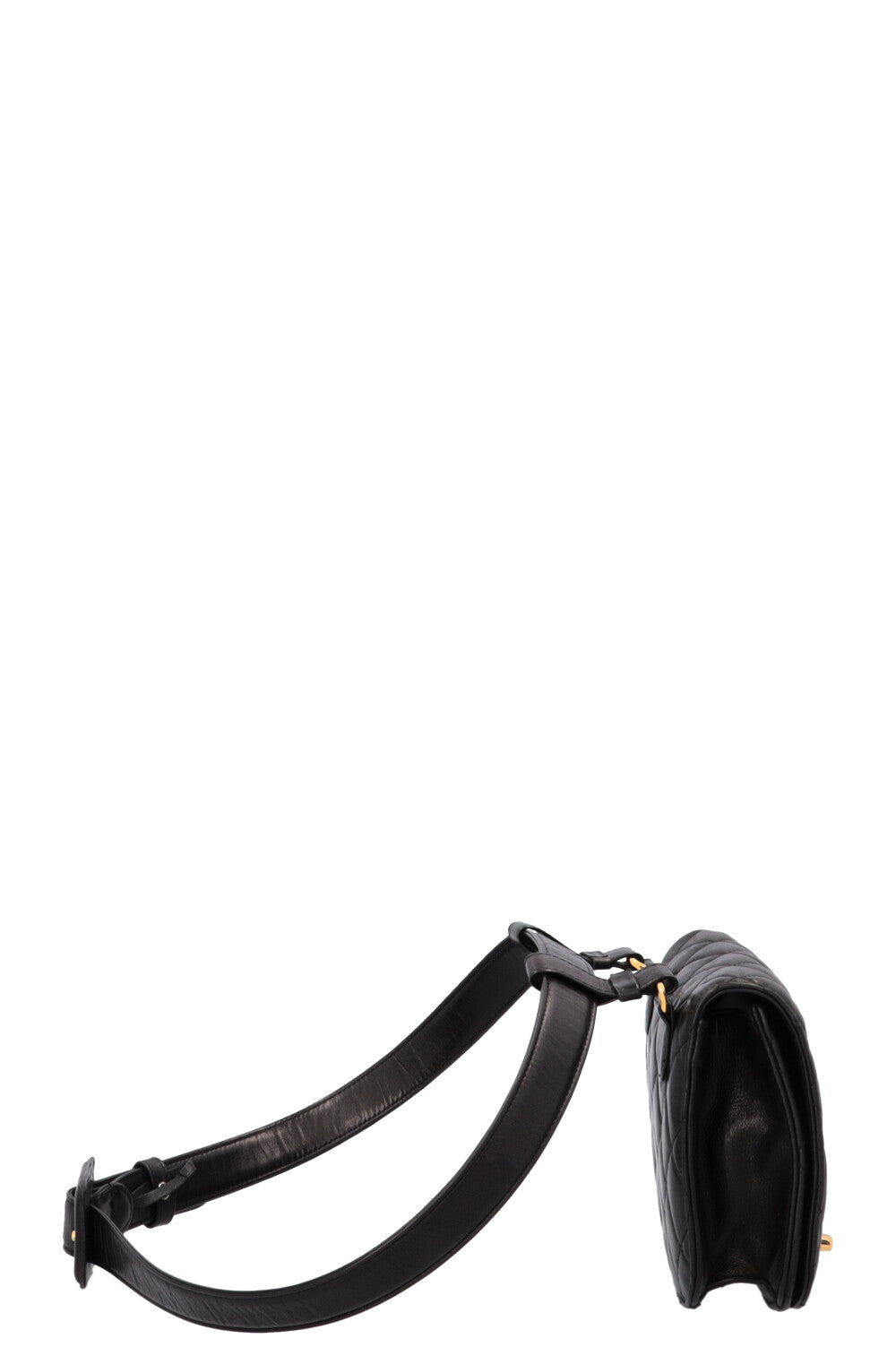 CHANEL Vintage CC Beltbag Black