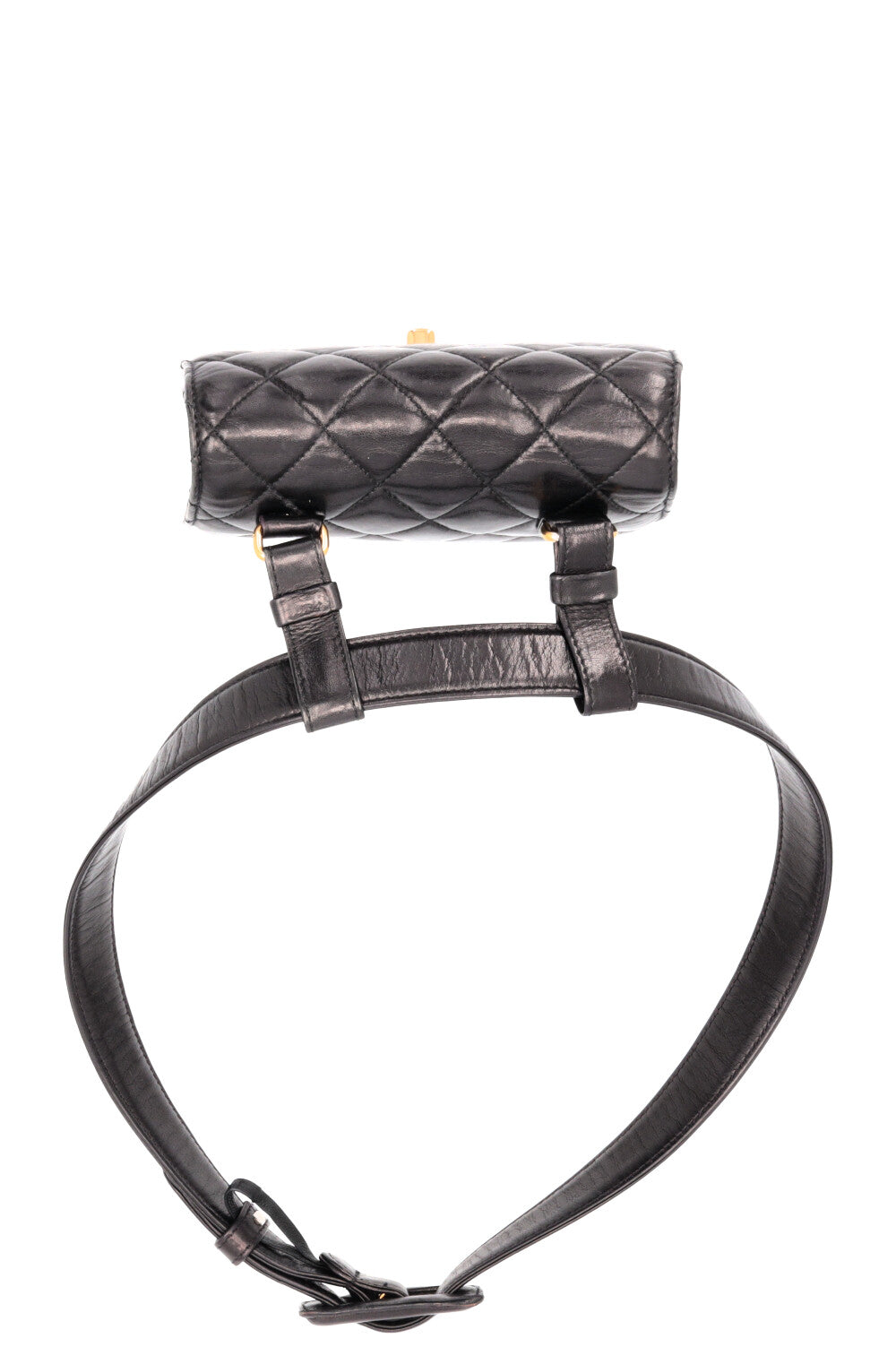 CHANEL Vintage CC Beltbag Black