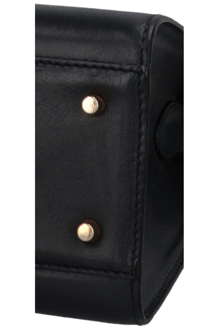 PRADA Vintage Lock Bag Navy