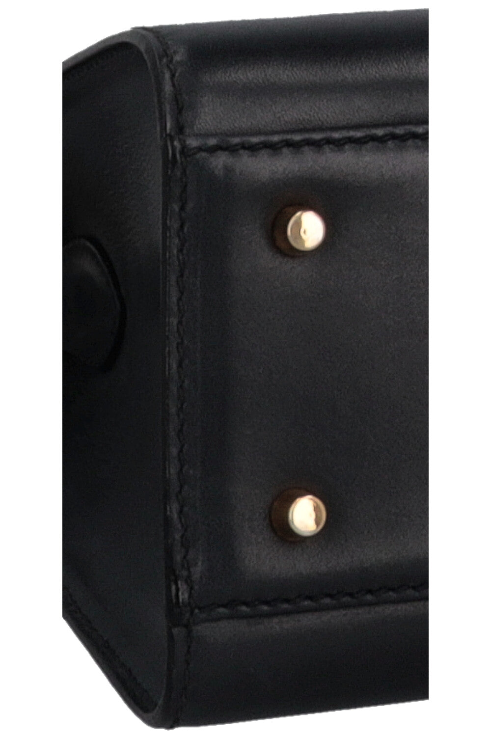 PRADA Vintage Lock Bag Navy