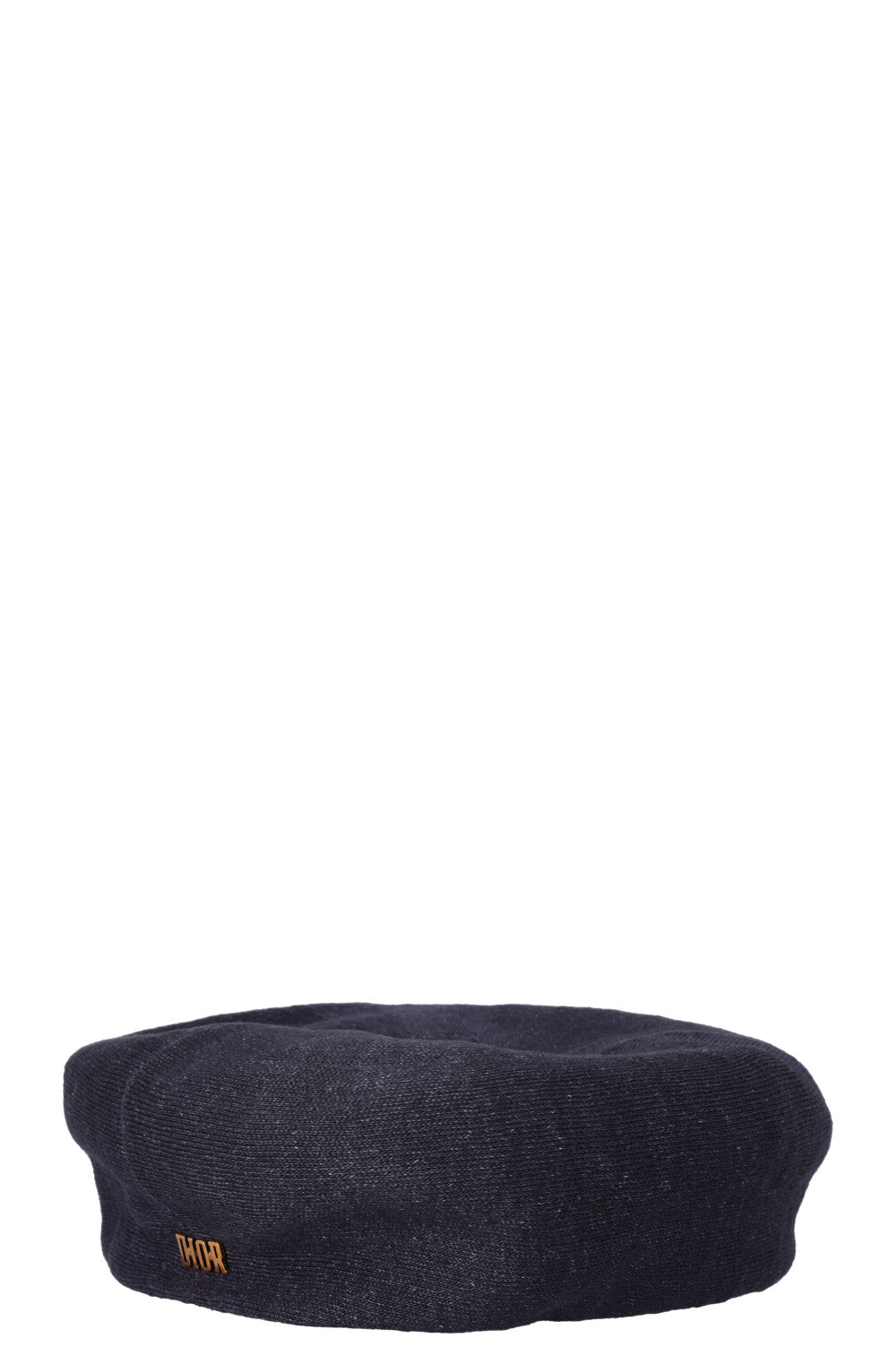 CHRISTIAN DIOR Arty Knit Beret Navy