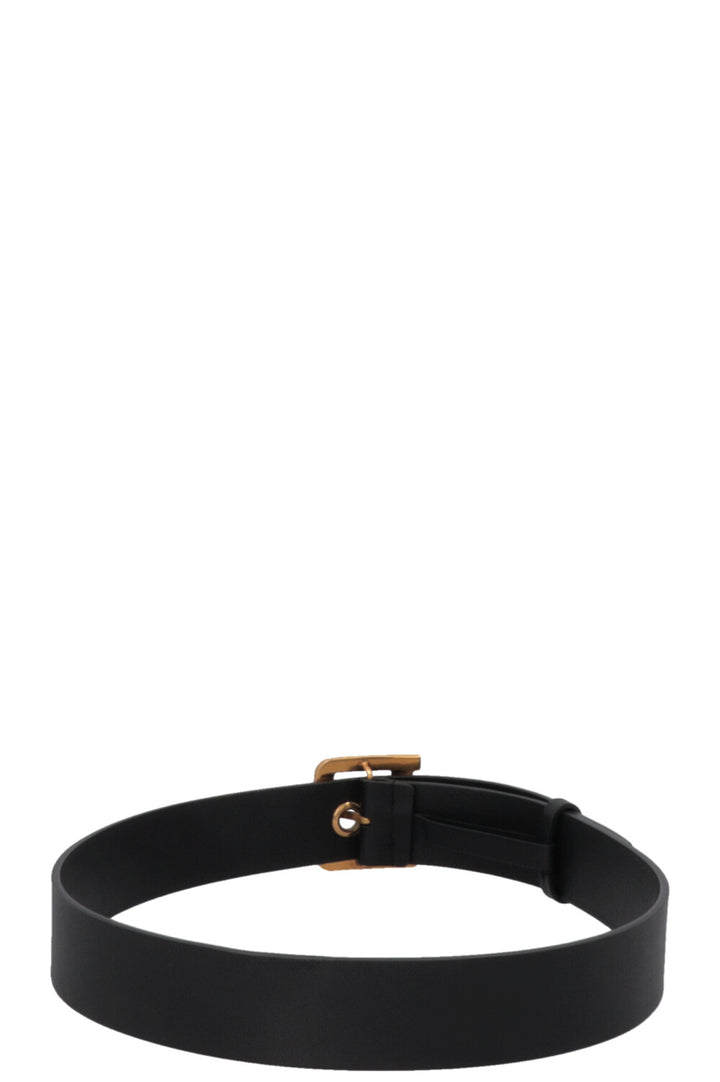 CHRISTIAN DIOR D-Fence Belt Leather Black