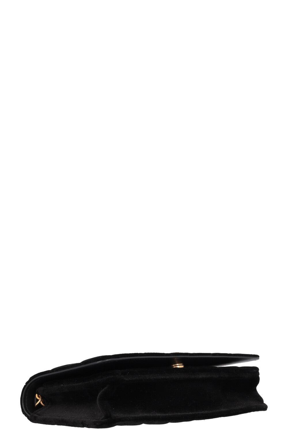 CHANEL 2023 Crossbody Bag Velvet Black