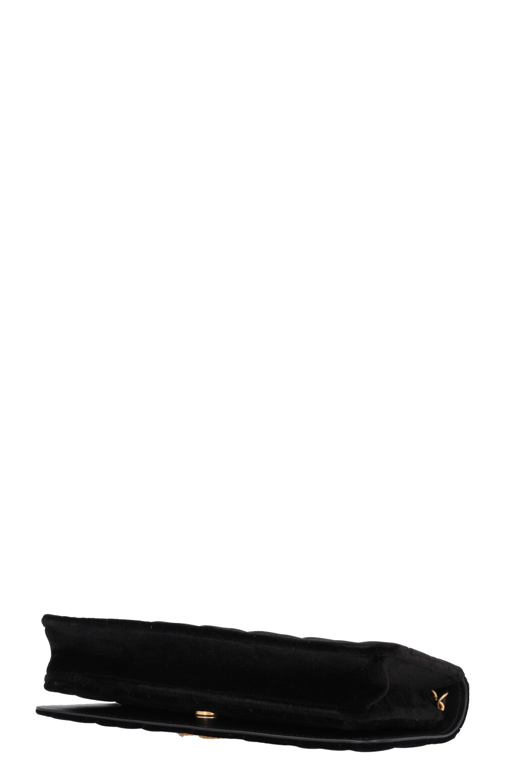 CHANEL 2023 Crossbody Bag Velvet Black