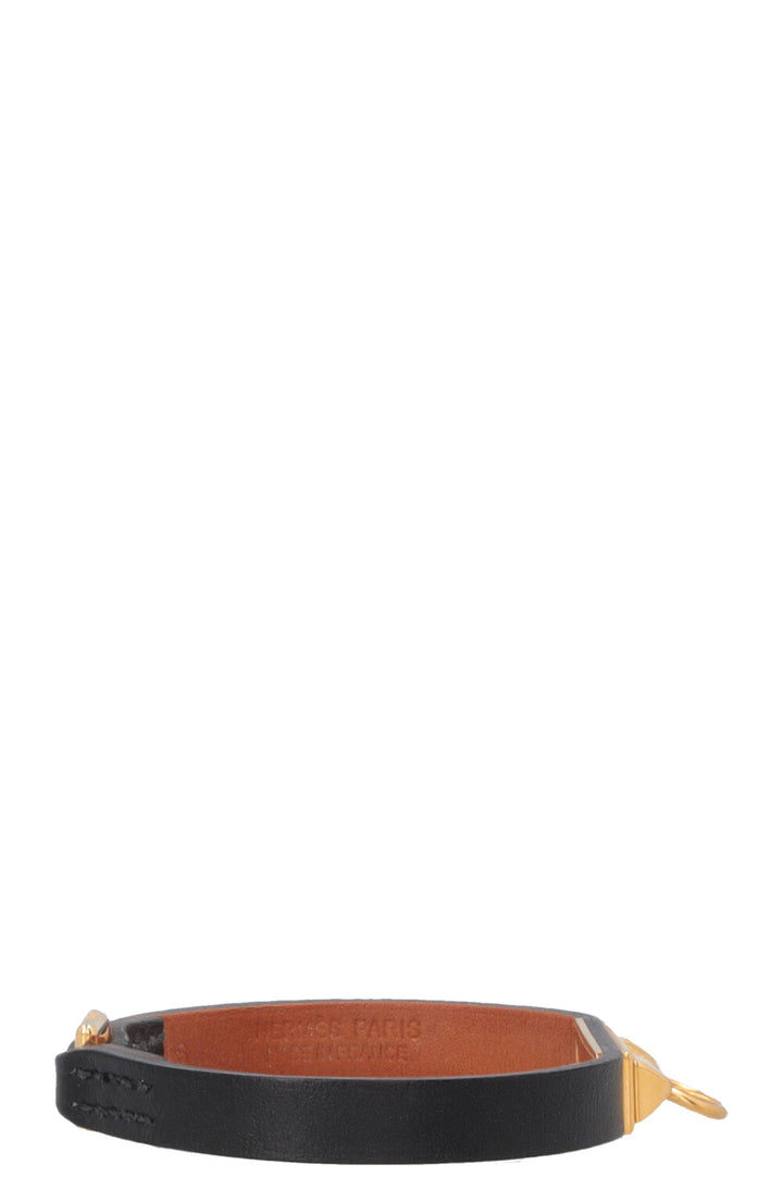 HERMÈS Rivale Mini Bracelet Black Gold