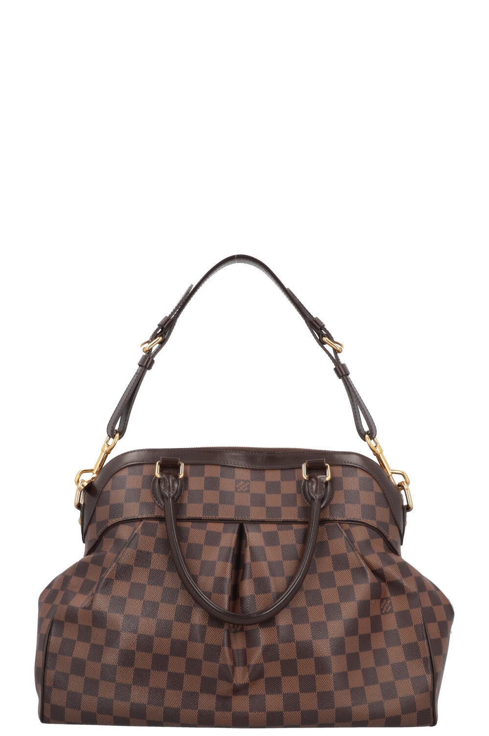 LOUIS VUITTON Trevi GM Bag Damier Ebene