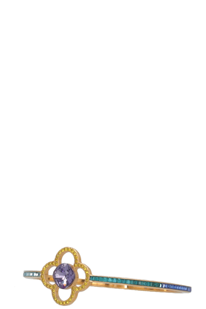 LOUIS VUITTON Eye Candy Fleur Bracelet Yellow Purple