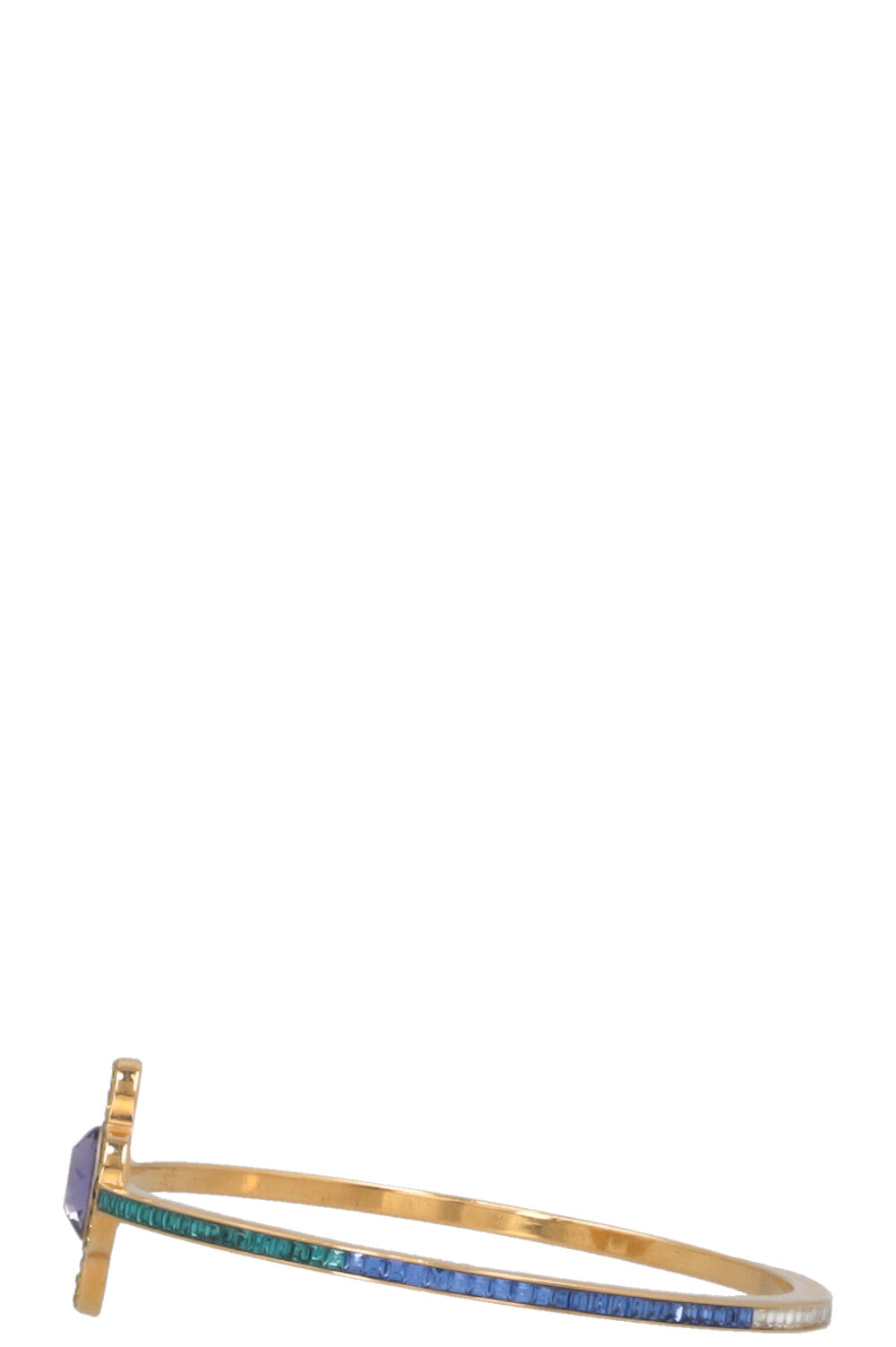 LOUIS VUITTON Eye Candy Fleur Bracelet Yellow Purple