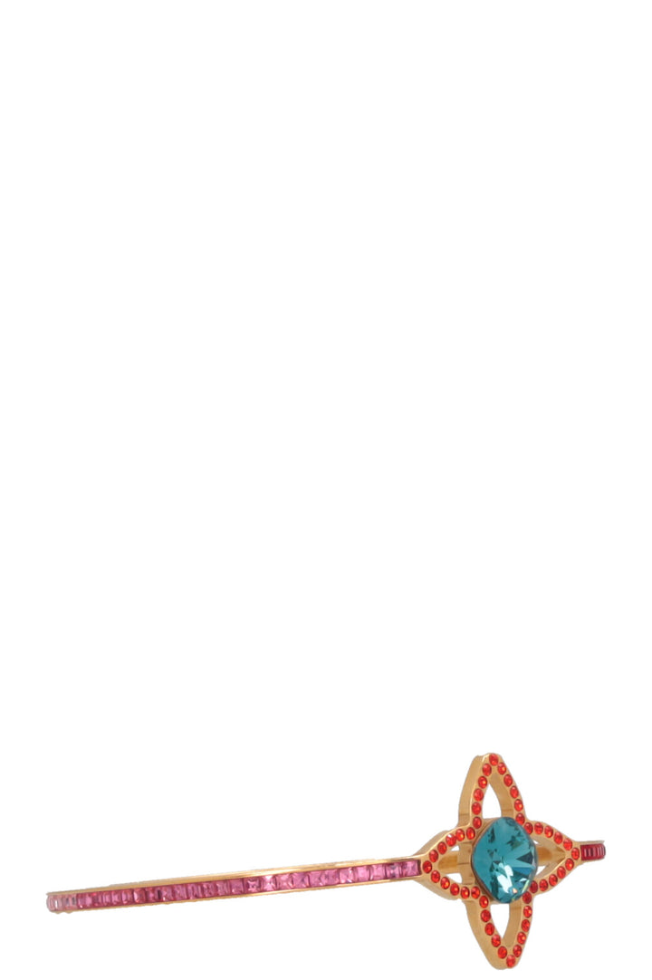 LOUIS VUITTON Eye Candy Fleur Bracelet Red Blue