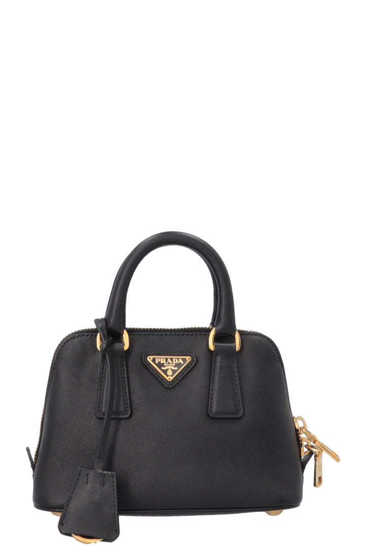 PRADA Promenade Mini Bag Saffiano Black