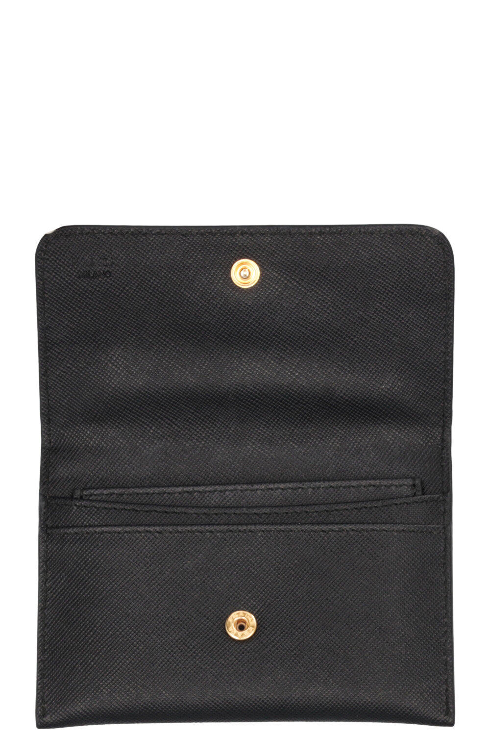 PRADA Card Holder Saffiano Black