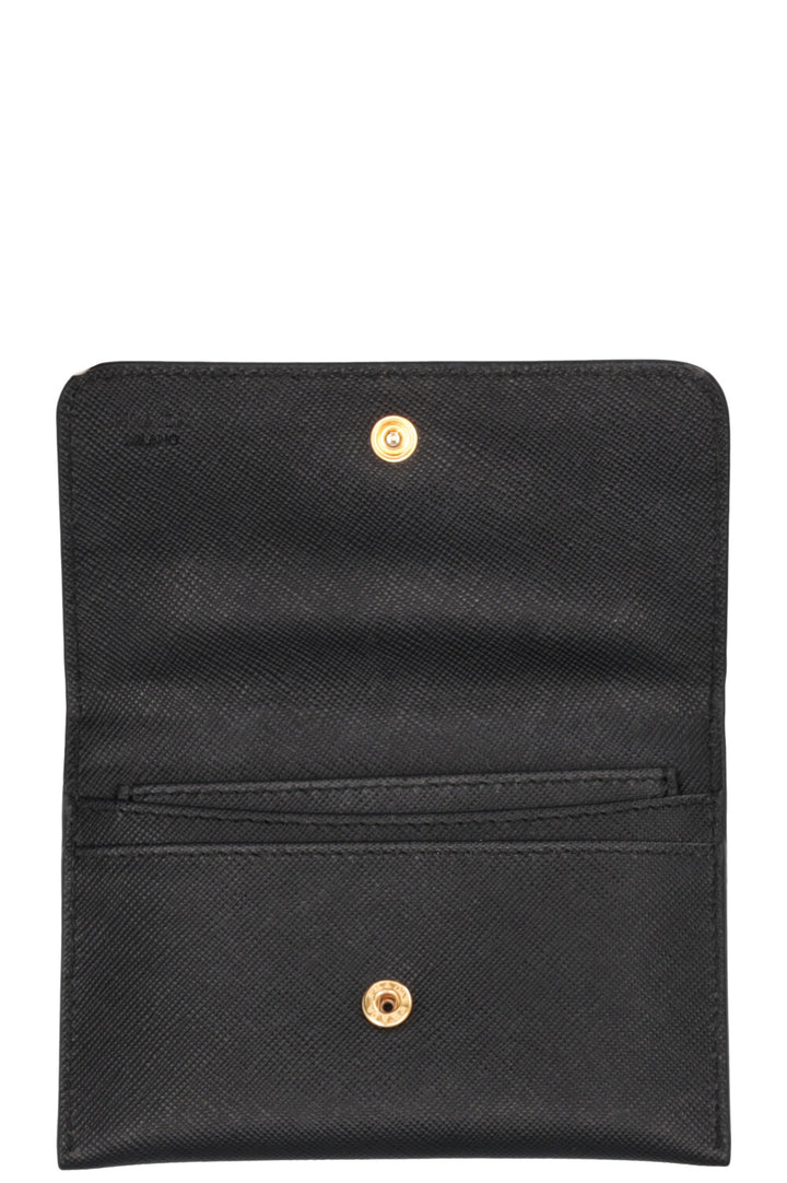 PRADA Card Holder Saffiano Black