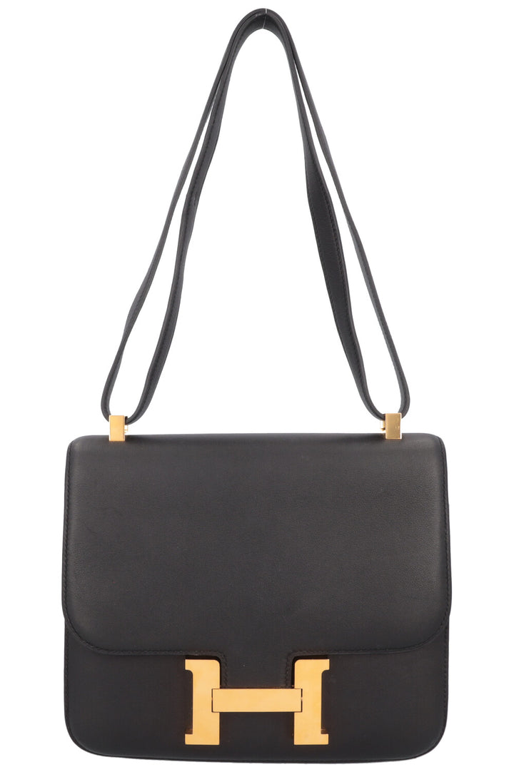 HERMÈS Constance 24 Veau Swift Noir