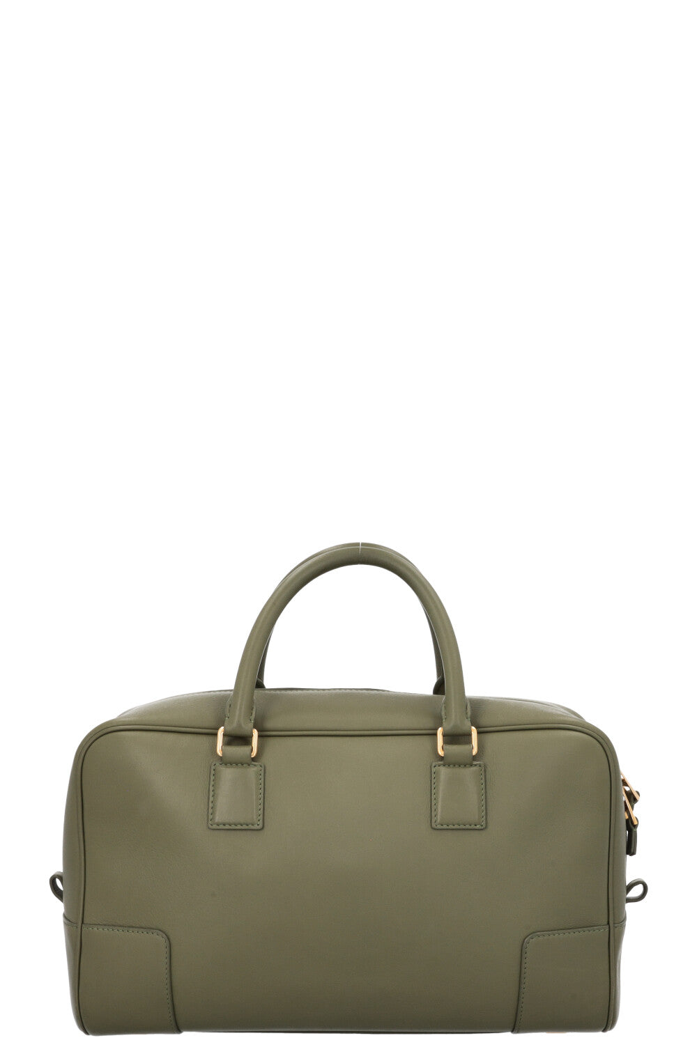 LOEWE Amazona 26 Bag Olive Green Leather