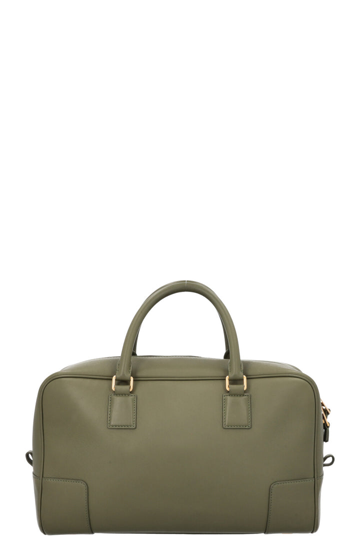LOEWE Amazona 26 Bag Olive Green Leather