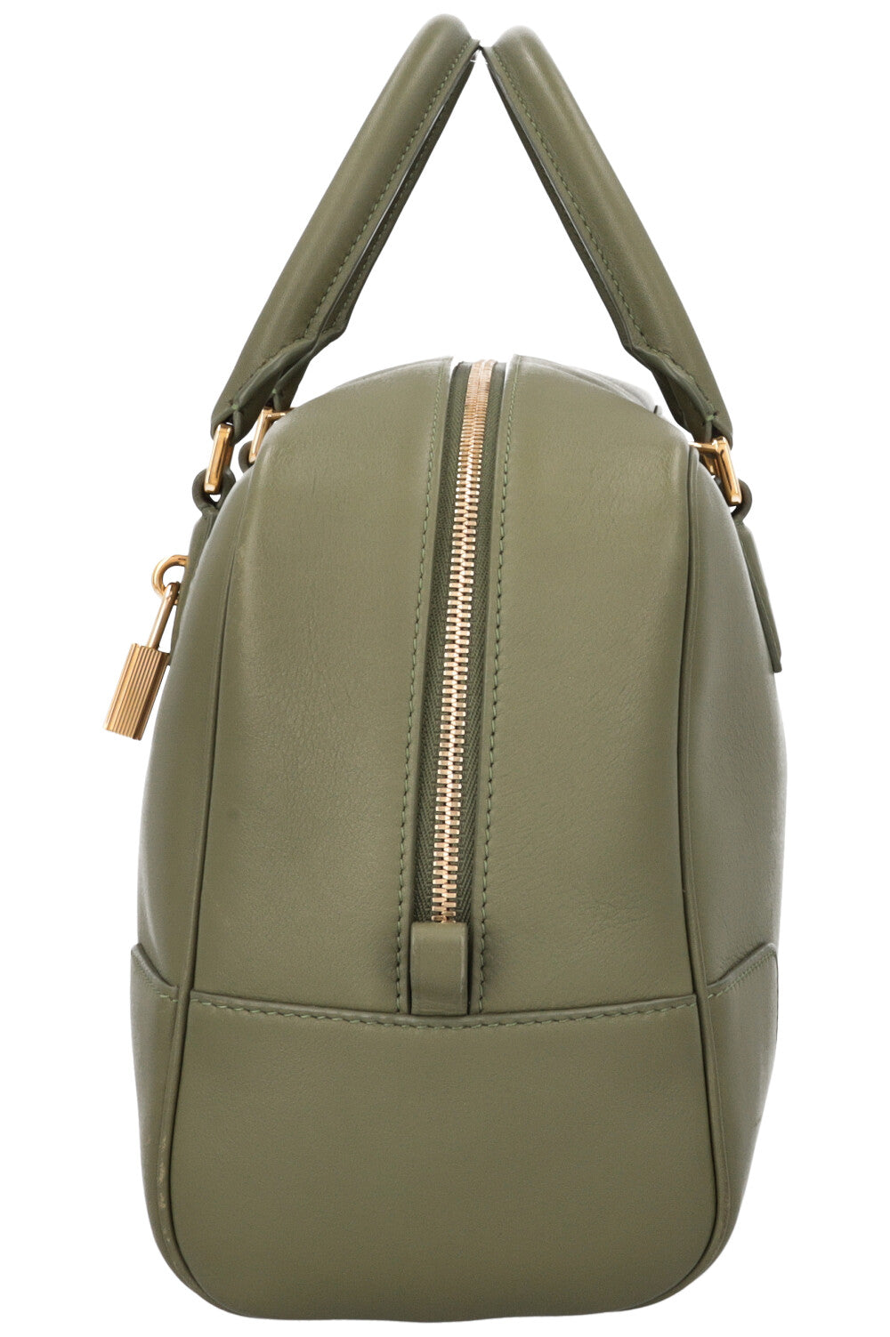 LOEWE Amazona 26 Bag Olive Green Leather