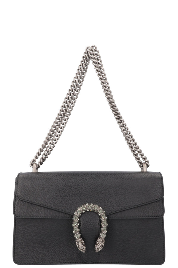 GUCCI Medium Dionysus Crossbody Bag Black