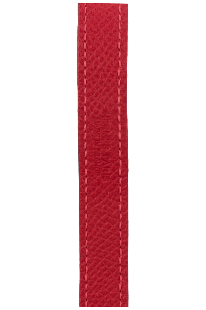 HERMÈS Double Tour Pavane Bracelet Epsom Red
