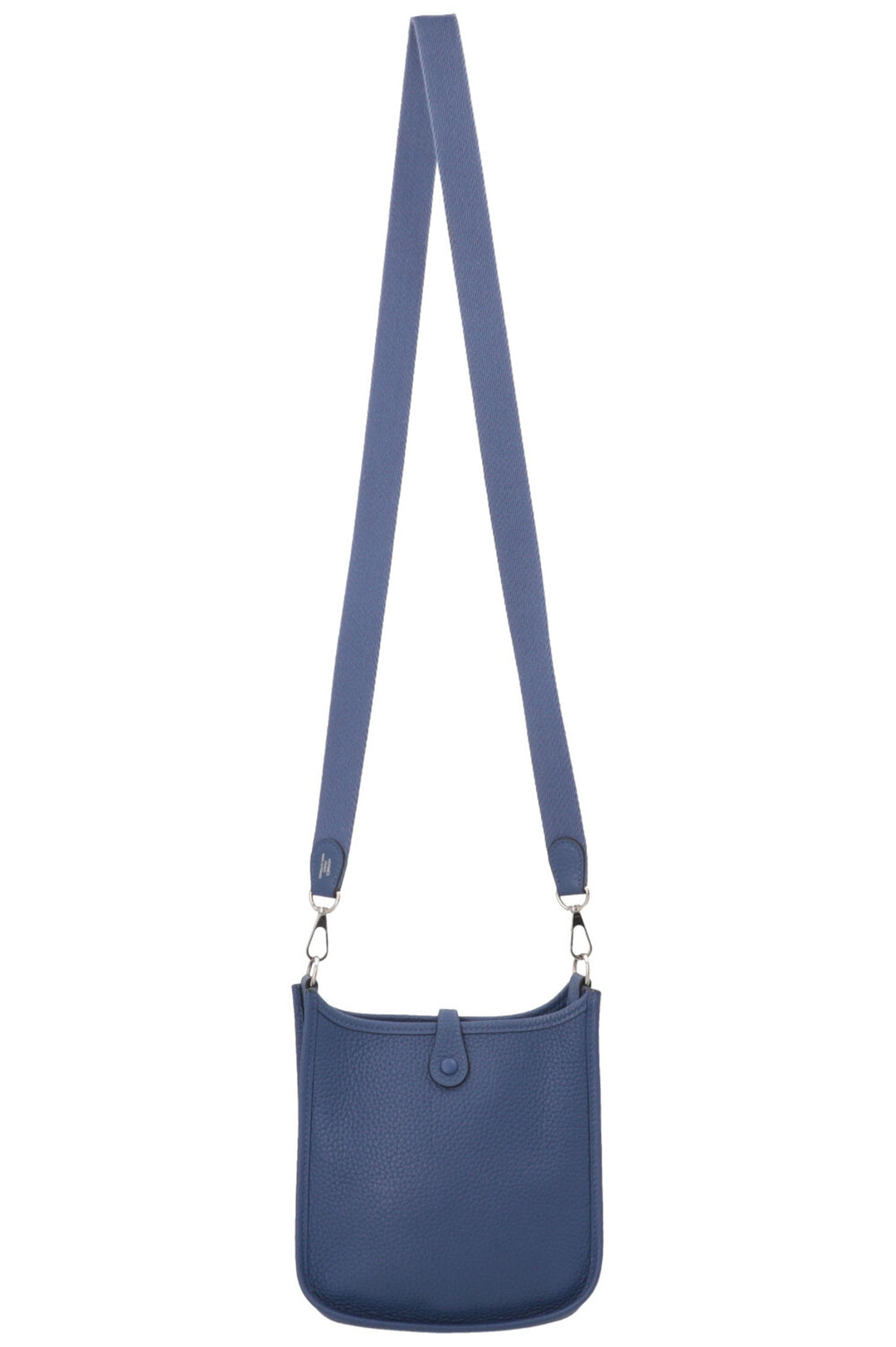 HERMÈS Mini Evelyne TPM 16 Clemence Bleu Brighton