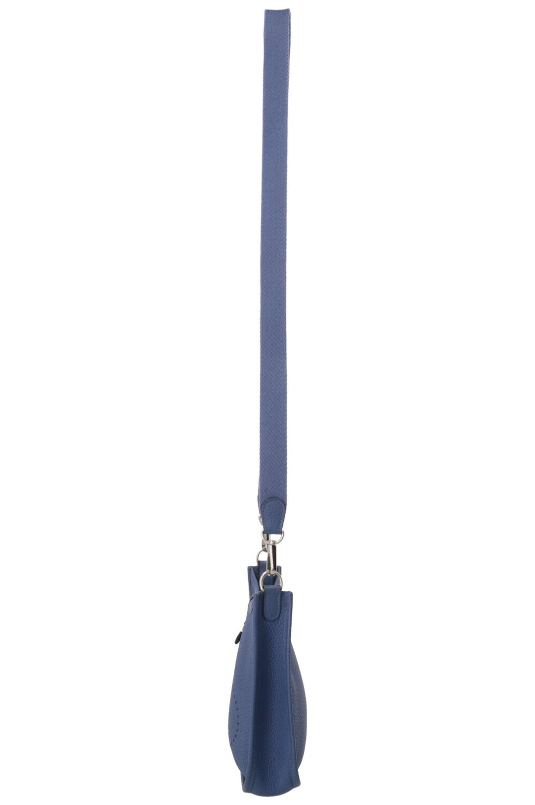 HERMÈS Mini Evelyne TPM 16 Clemence Bleu Brighton