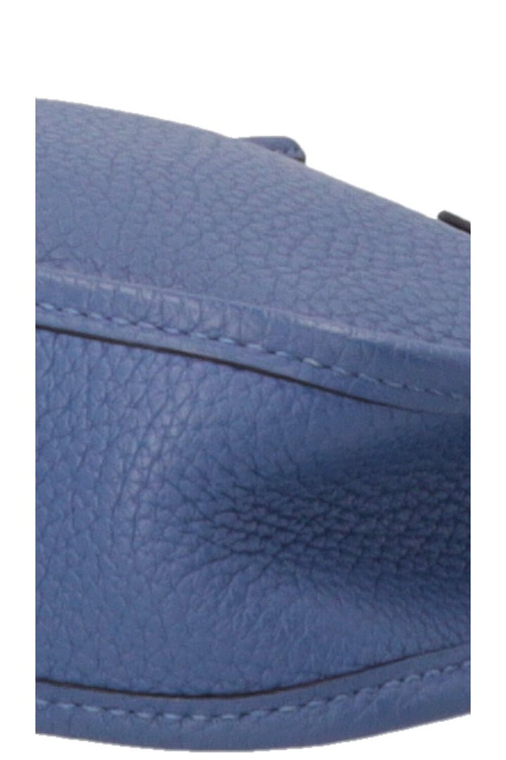HERMÈS Mini Evelyne TPM 16 Clemence Bleu Brighton