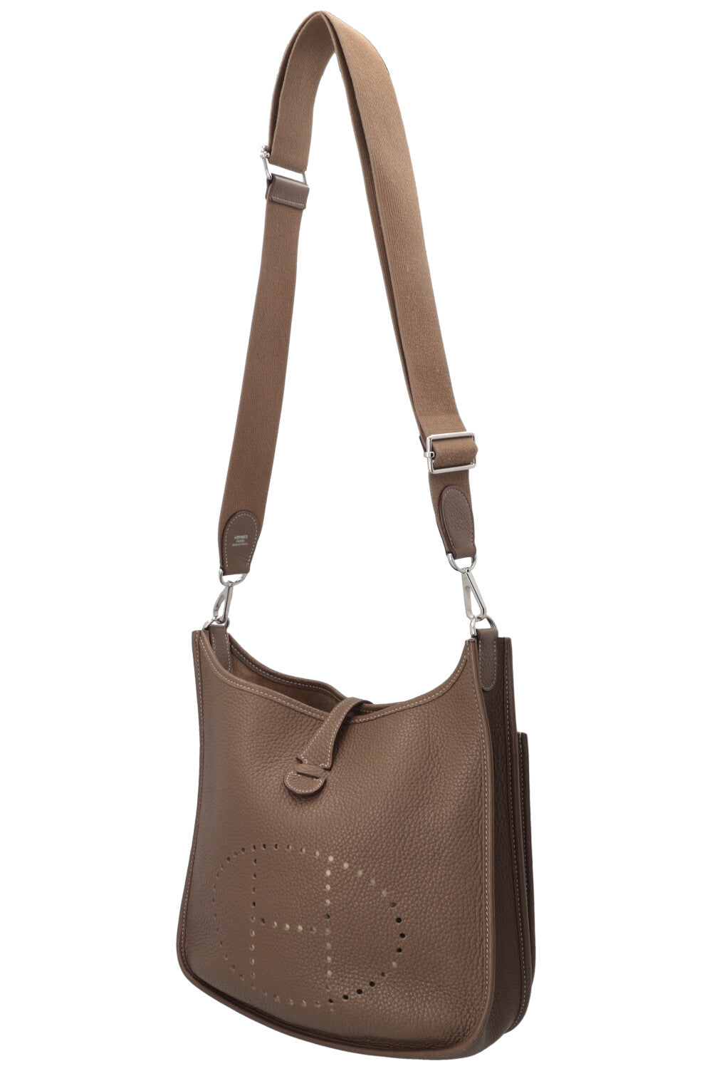 HERMÈS Evelyne III PM Clemence Etoupe