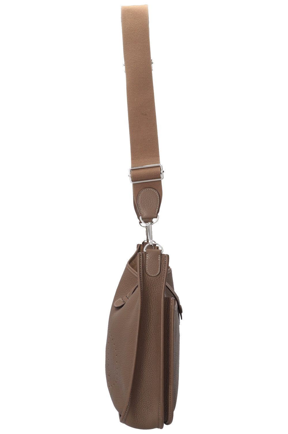 HERMÈS Evelyne III PM Clemence Etoupe