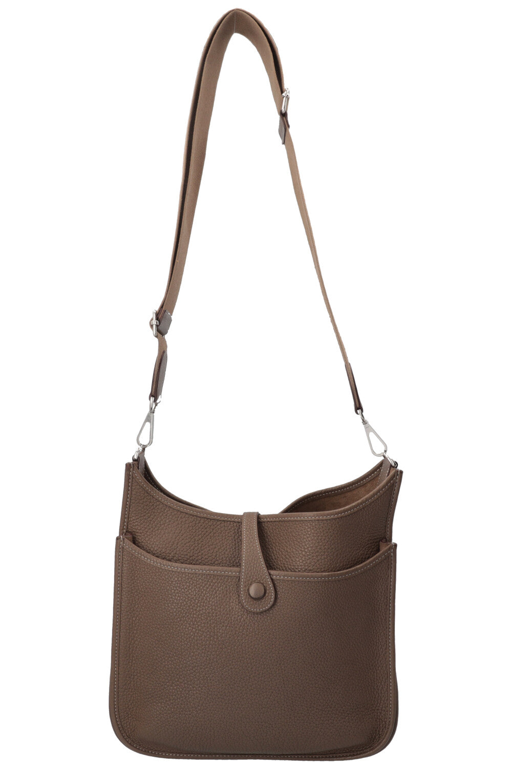 HERMÈS Evelyne III PM Clemence Etoupe
