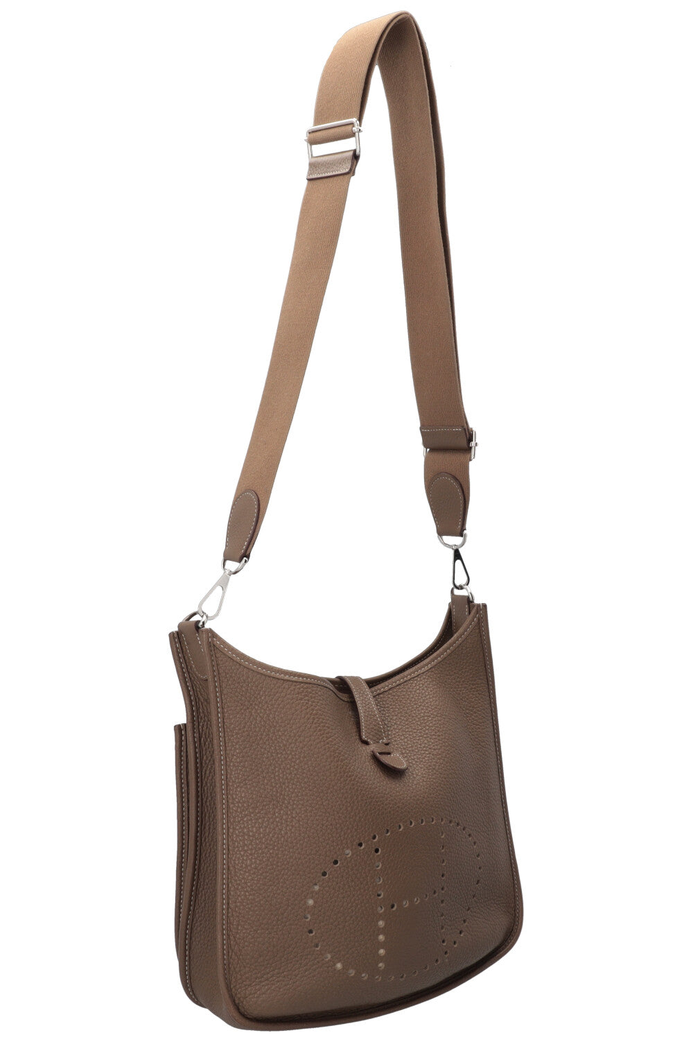 HERMÈS Evelyne III PM Clemence Etoupe