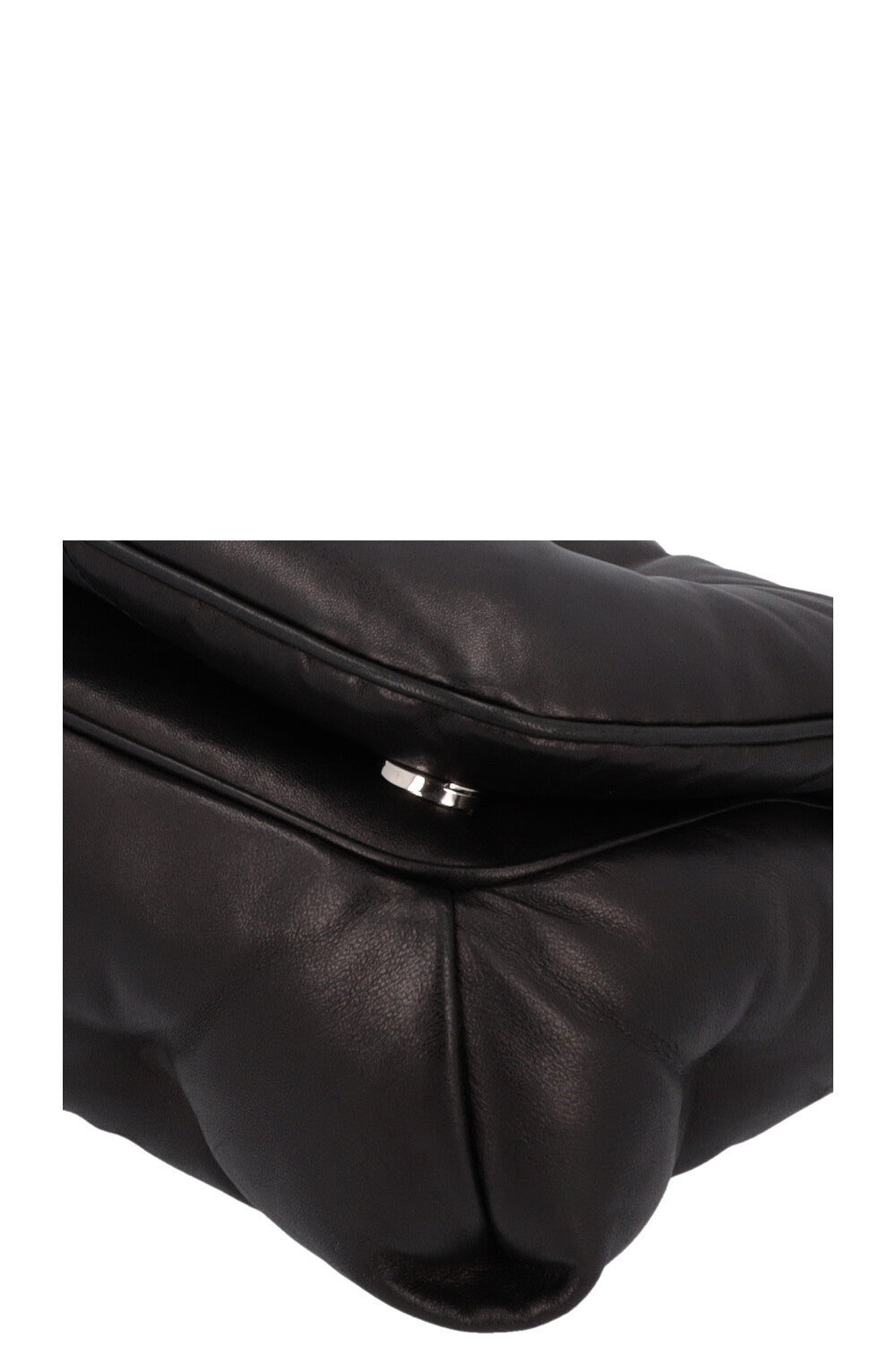 MAISON MARGIELA Glam Slam Flap Bag Medium Black