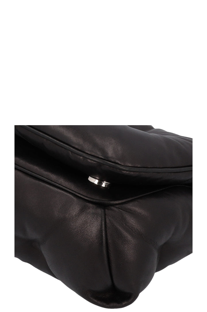 MAISON MARGIELA Glam Slam Flap Bag Medium Black