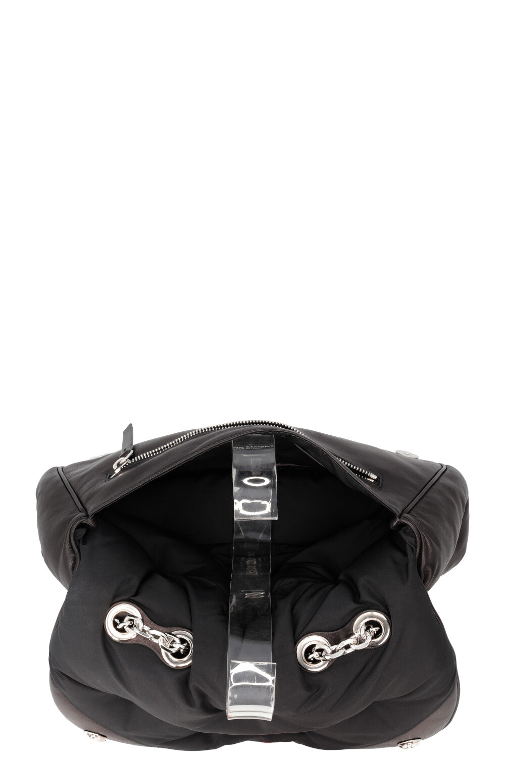 MAISON MARGIELA Glam Slam Flap Bag Medium Black