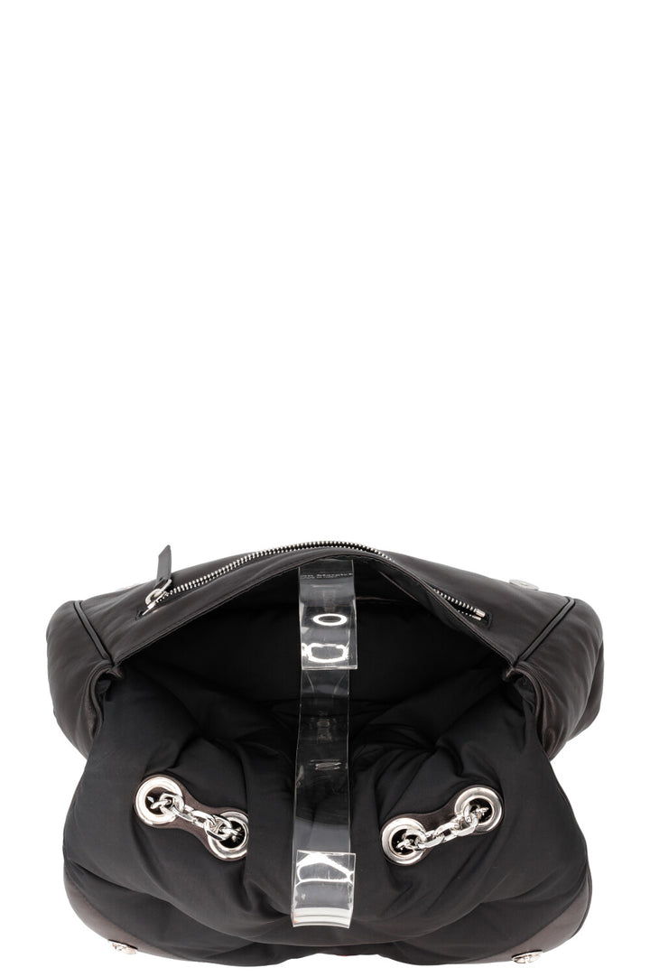 MAISON MARGIELA Glam Slam Flap Bag Medium Black