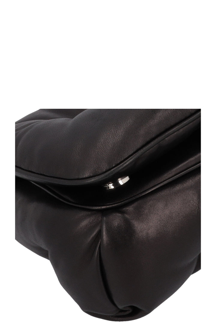 MAISON MARGIELA Glam Slam Flap Bag Medium Black
