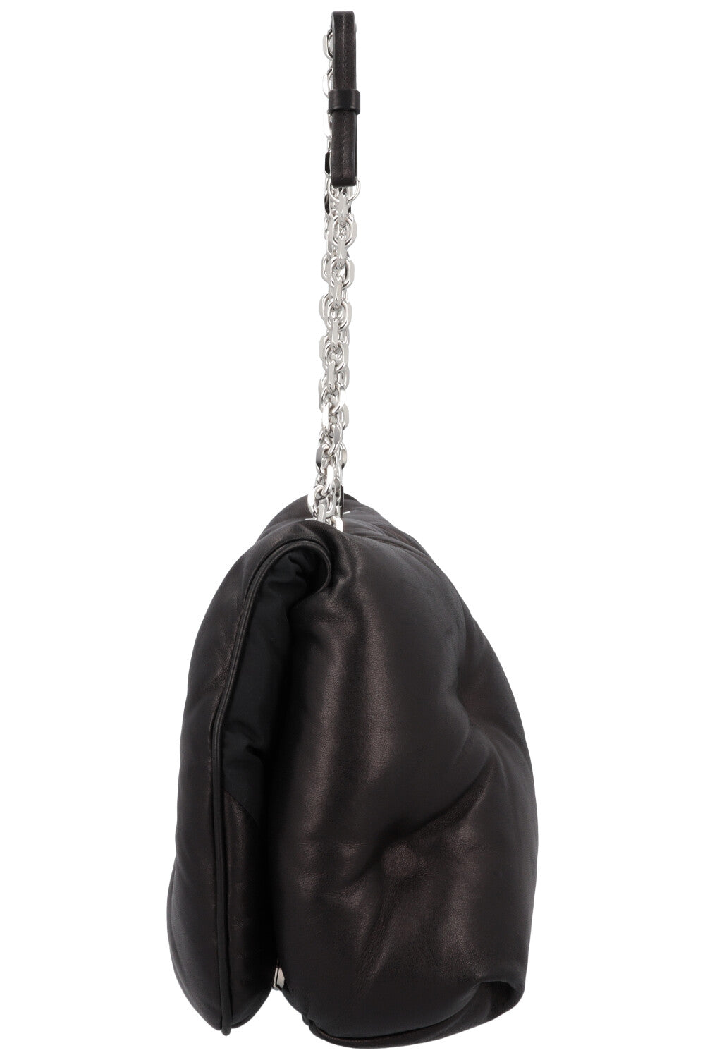 MAISON MARGIELA Glam Slam Flap Bag Medium Black