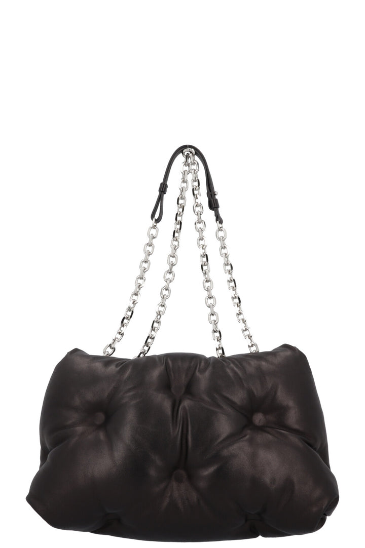MAISON MARGIELA Glam Slam Flap Bag Medium Black