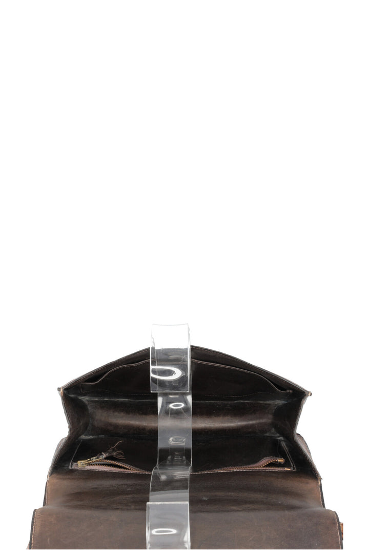 HERMÈS Constance 23 Crocodile Porosus Brown