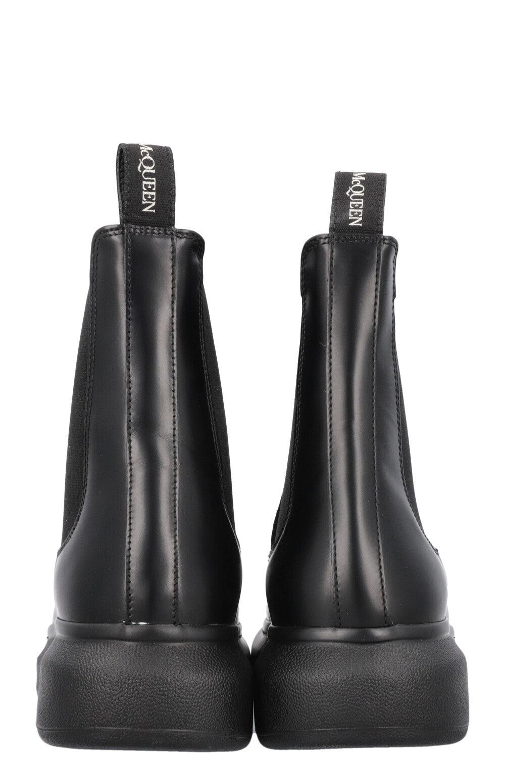 靴 ALEXANDER McQUEEN 00's Button Boots ALEXANDER MCQUEEN Boots Leather Black – REAWAKE