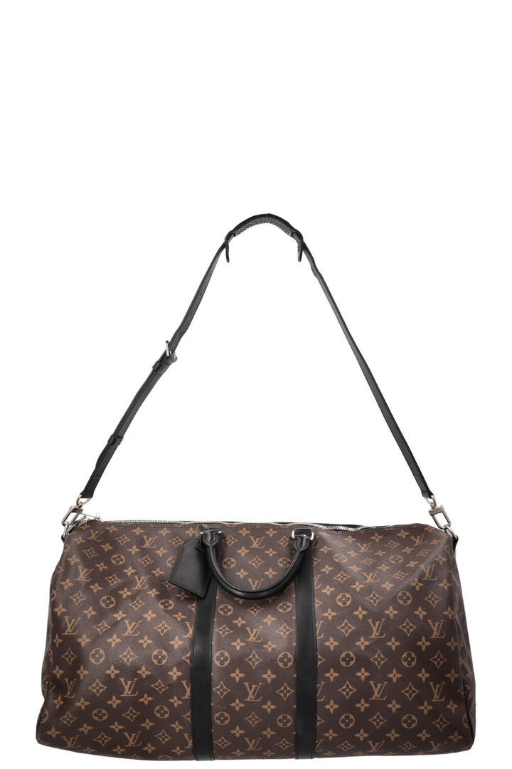 LOUIS VUITTON Keepall Bandouliere 55 MNG Canvas