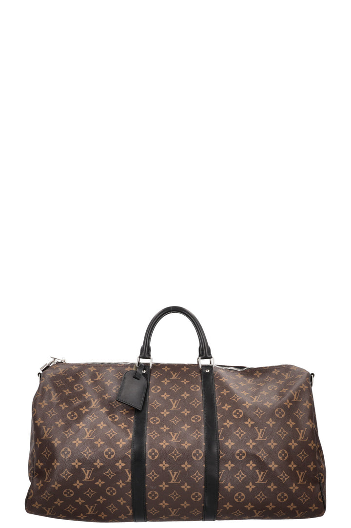 LOUIS VUITTON Keepall Bandouliere 55 MNG Canvas